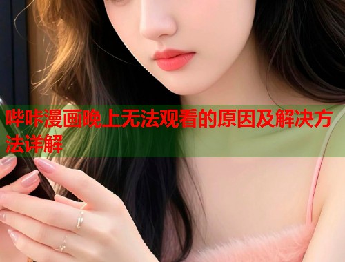 哔咔漫画晚上无法观看的原因及解决方法详解